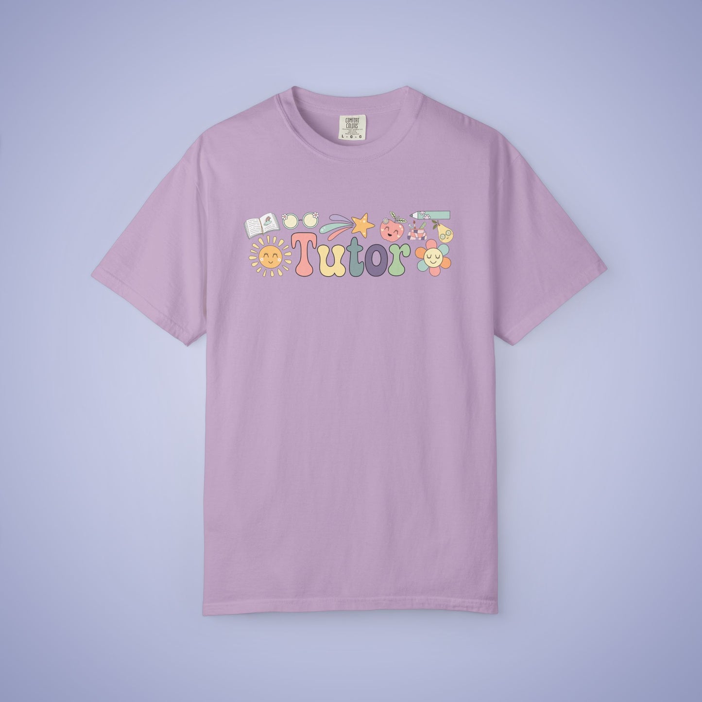 Tutor Teacher T Shirt Retro Comfort Colors Unisex Back to School