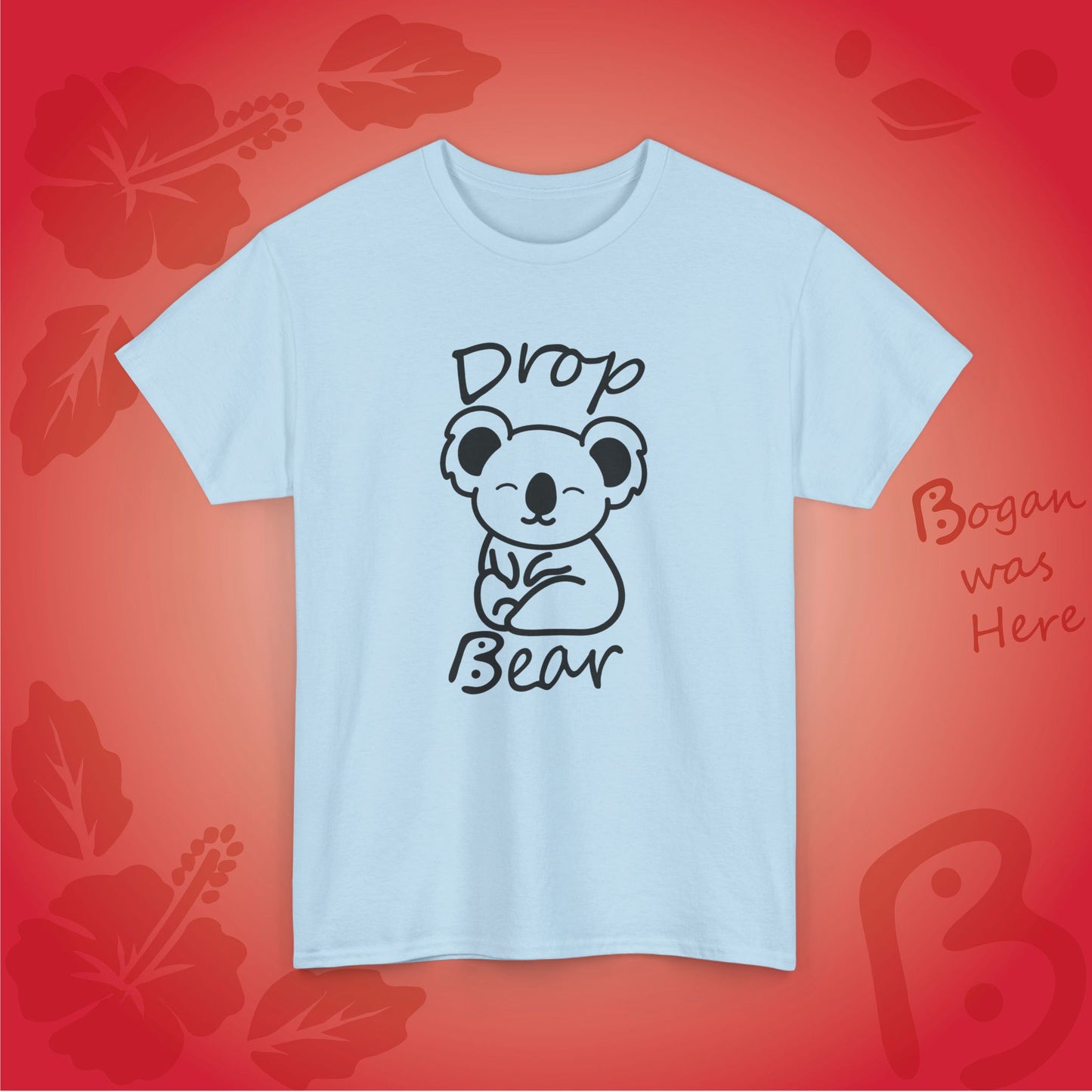 Drop Bear Cute Koala Bogan's Design Tshirt