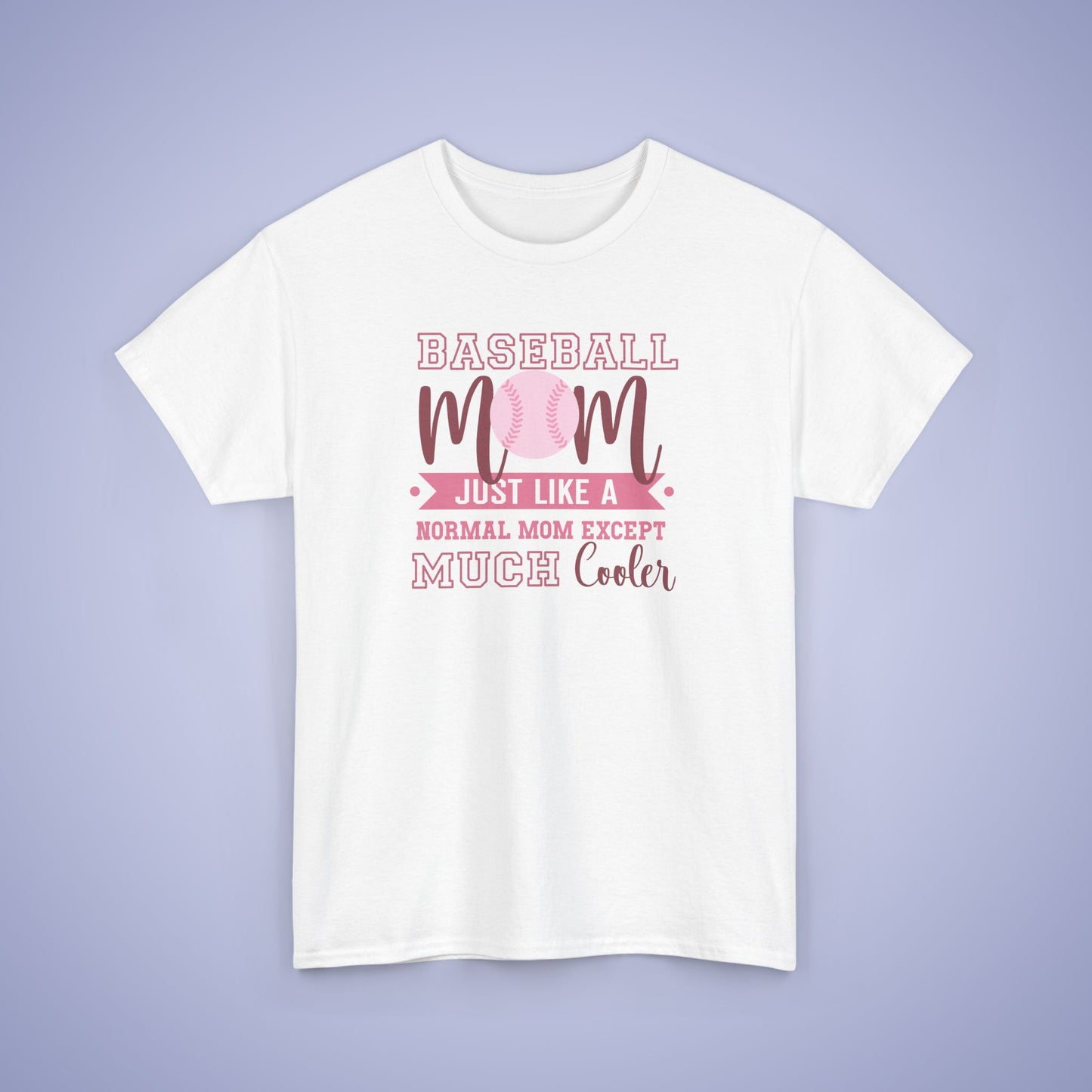 Cool Baseball Mom Gift Pink Graphic Sports Unisex T Shirt