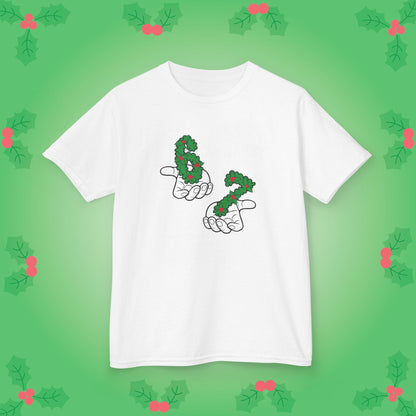 Holly Christmas 67 Tee Fun Trending Kids Cotton T Shirt Six Seven Youth