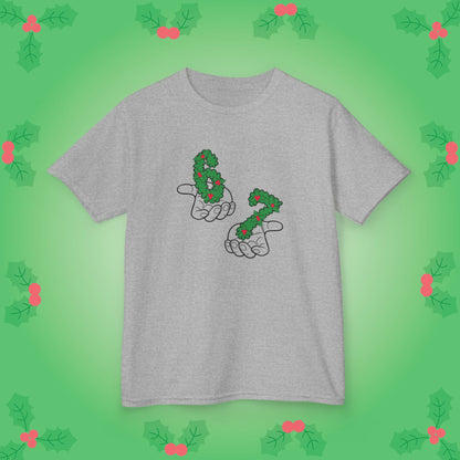 Holly Christmas 67 Tee Fun Trending Kids Cotton T Shirt Six Seven Youth