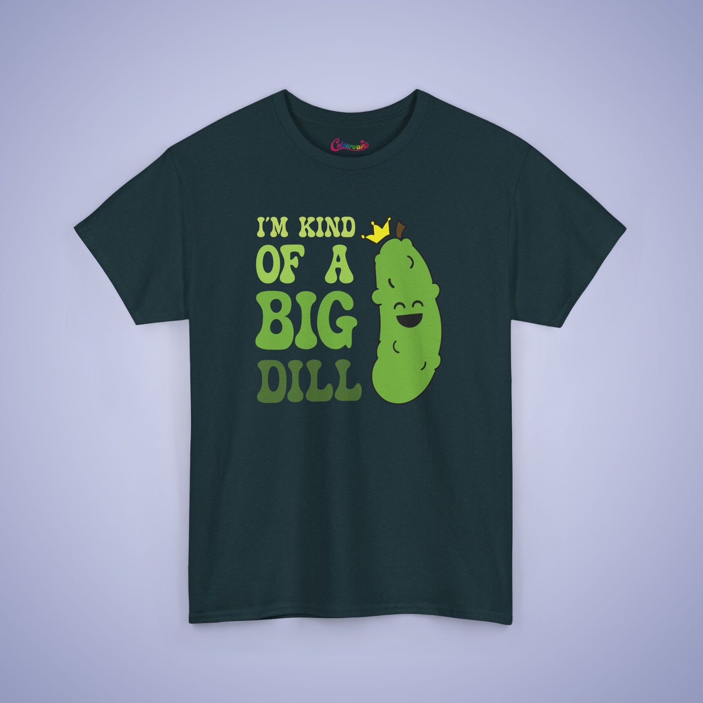 Im Kind of a Big Dill Pickle Lover Pickleball Tee Graphic Design T Shirt