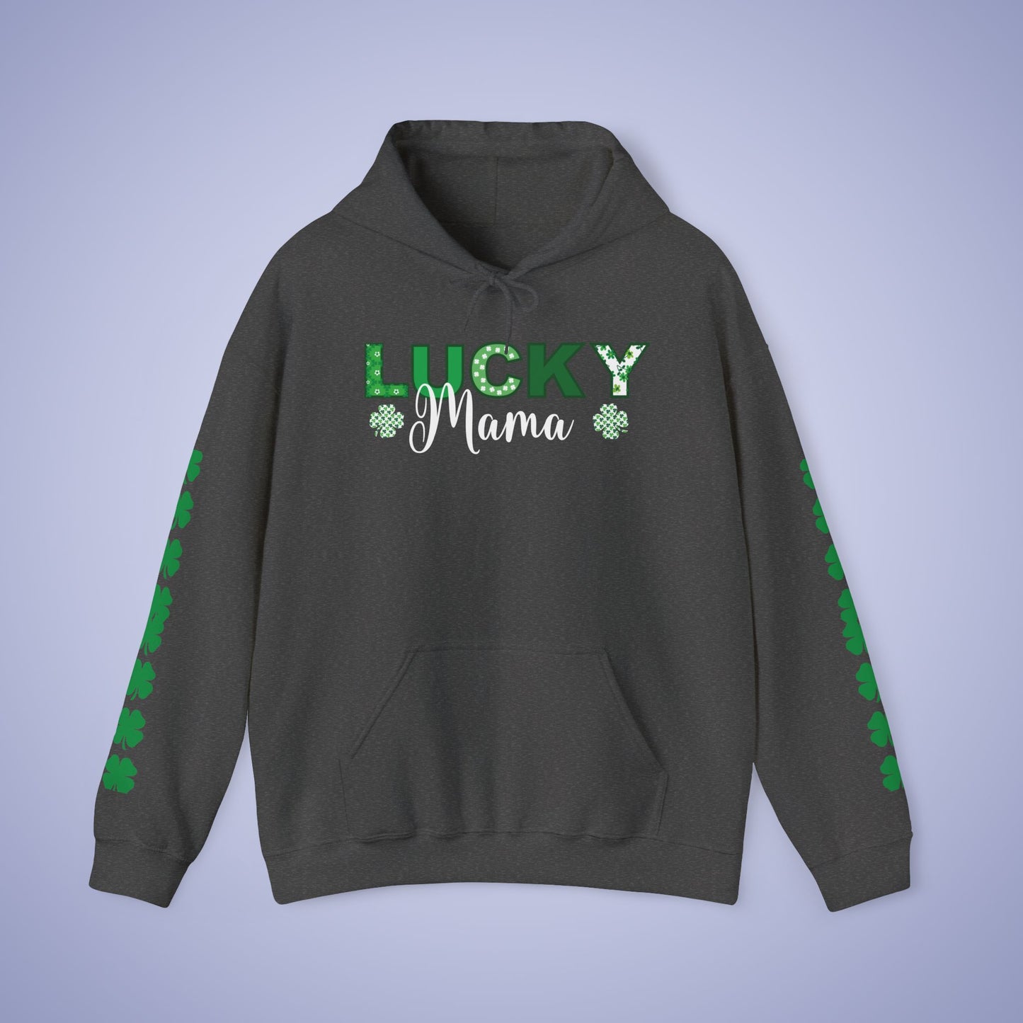 Lucky Mama St Patricks Day Unisex Hoodie Sweatshirt