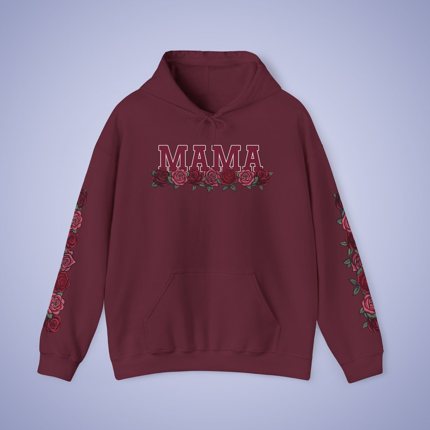 Mama Dark Roses Unisex Hoodie Personalized Name