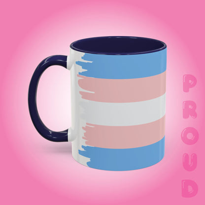 Transgender Paint Style Coffee Mug