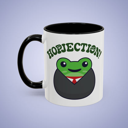 Hopjection Lawyer Judge Frog Lover Gift Coffee Mug Ceramic