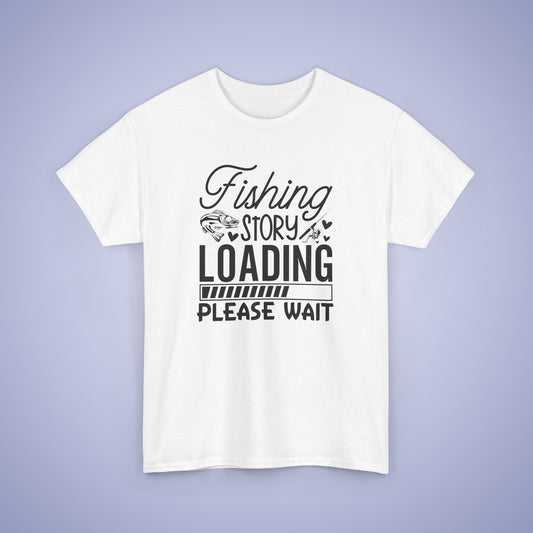 Fishing Story Loading Unisex T-Shirt