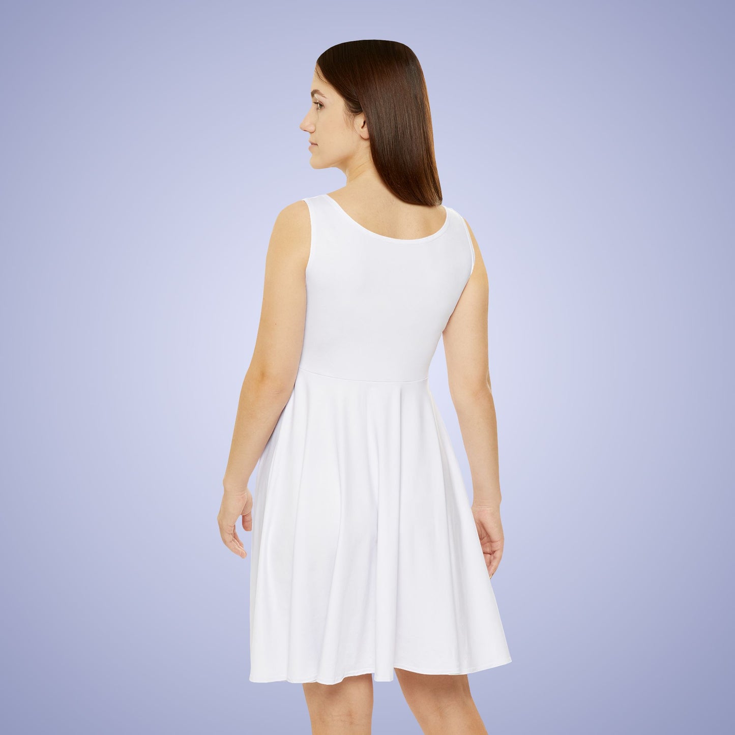 White Skater Dress