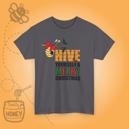 Hive Yourself a Merry Christmas Sweet As Honey Bee Lover Unisex T Shirt