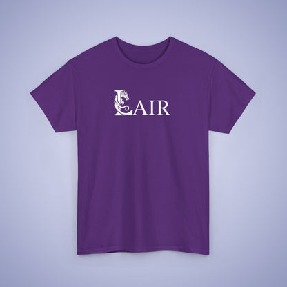 Lair Word Art Text Dragon Lover Unisex T Shirt
