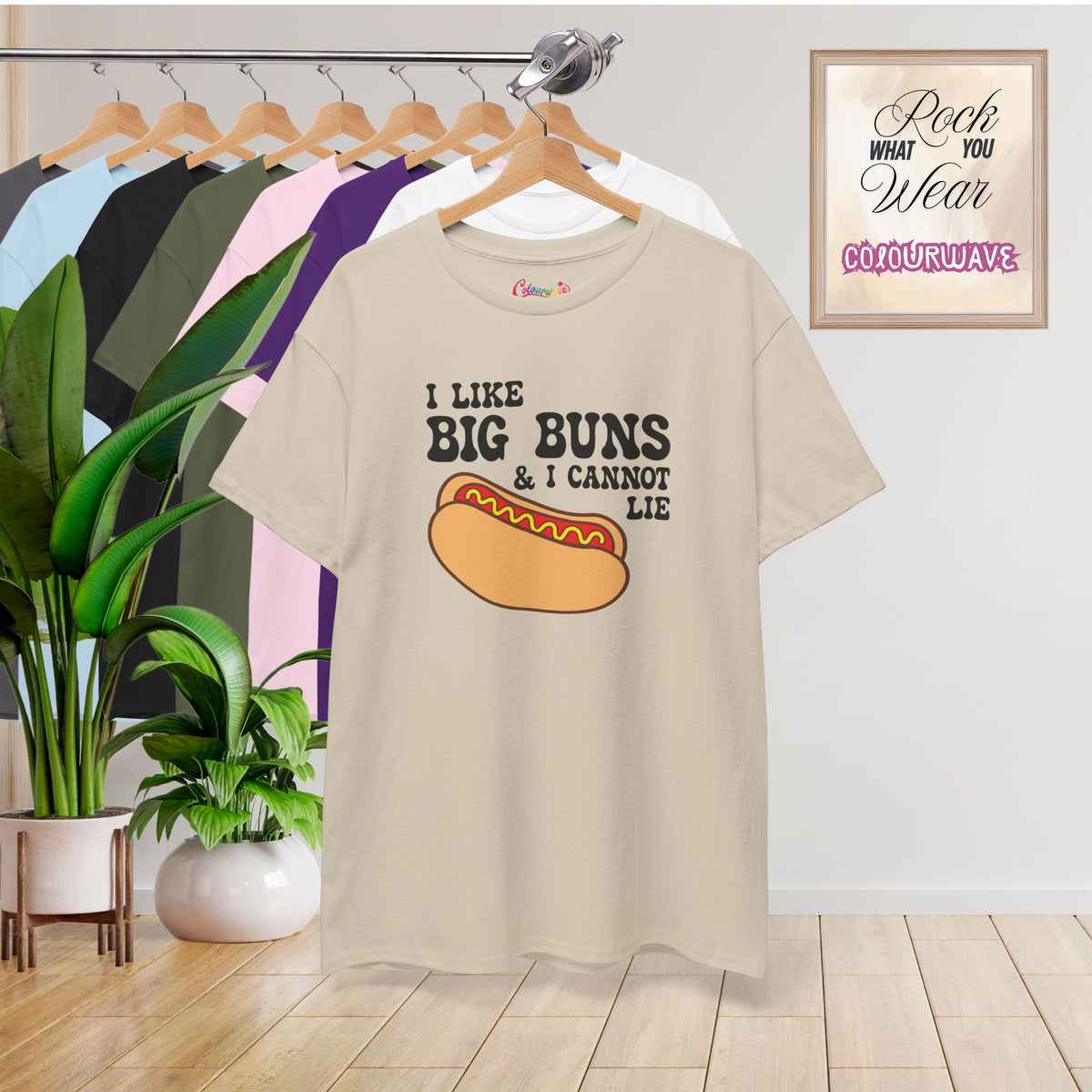 I like Big Buns and I Cannot Lie Funny Hot Dog T-Shirt | Hot Dog Lover Gift Black