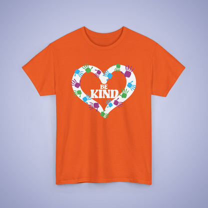 Be Kind Hearts and Hands White Unity Day Teachers T Shirt Unisex
