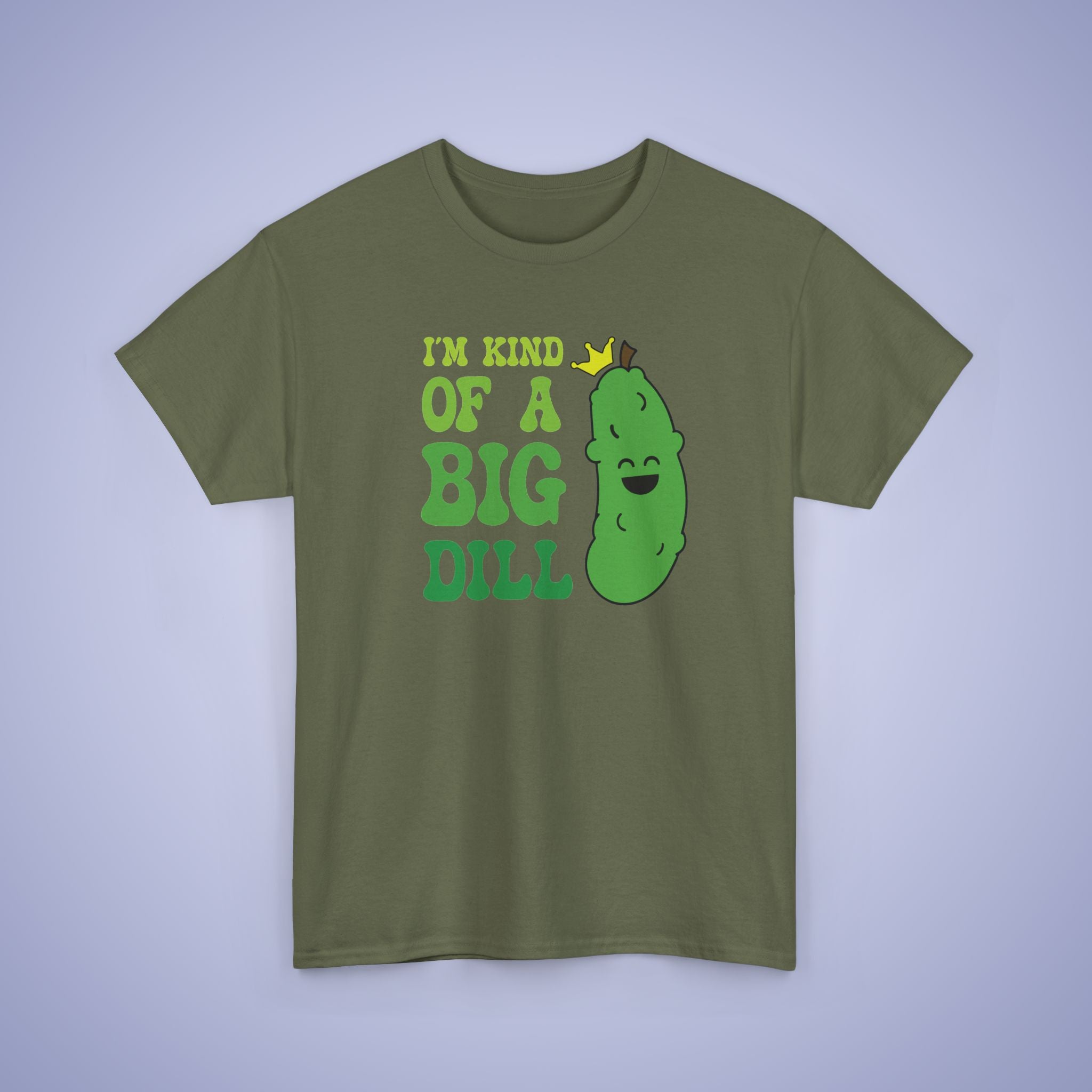 I'm Kind of a Big Dill Pickleball T-Shirt | Funny Pickleball Lover Gift