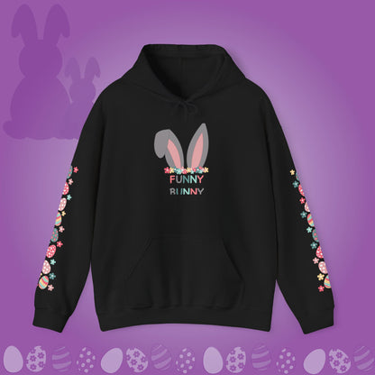 Funny Bunny Easter Unisex Hoodie