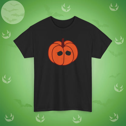 Jackolantern Sad Face Halloween Pumpkin  Unisex T Shirt