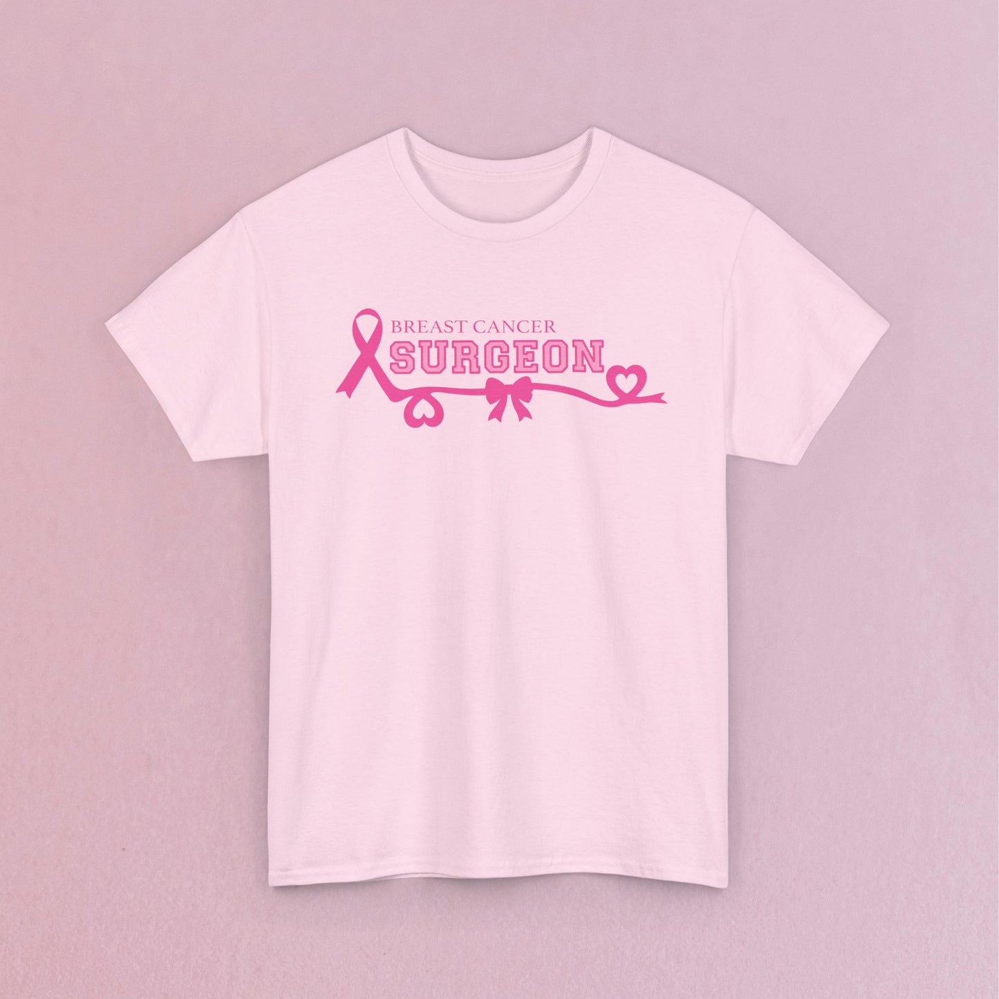 Breast Cancer Surgeon Awareness & Support Doctor Nurse Unisex T Shirt