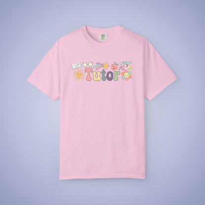 Tutor Teacher T Shirt Retro Comfort Colors Unisex Back to School
