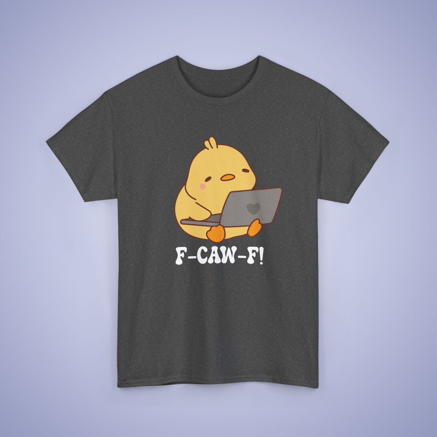 Gaming Laptop F CAW F White Cute Funny Chick Unisex Chicken T Shirt