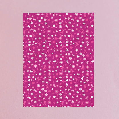 Breast Cancer Awareness Pink Velveteen Plush Blanket 3 Sizes Chemotherapy Gift