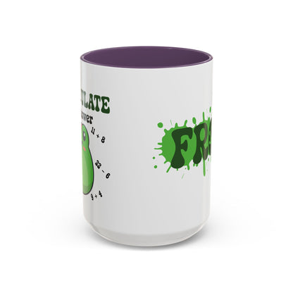 Croak-ulate the Answer Math Teacher Frog Lover Gift Coffee Mug Ceramic