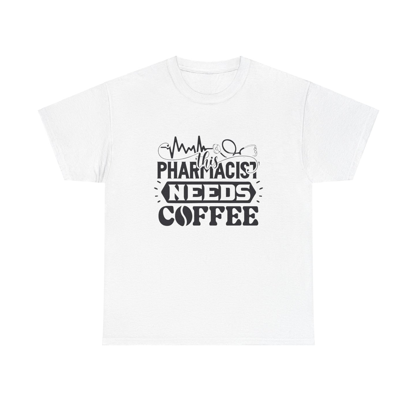 This Pharmacist Needs Coffee Funny T-shirt