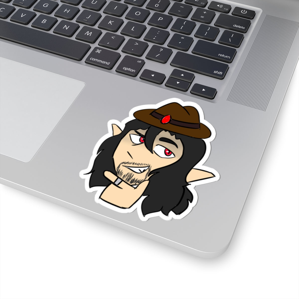 Smug Damien Sticker, Into the Cataclysm - Legends of Blood