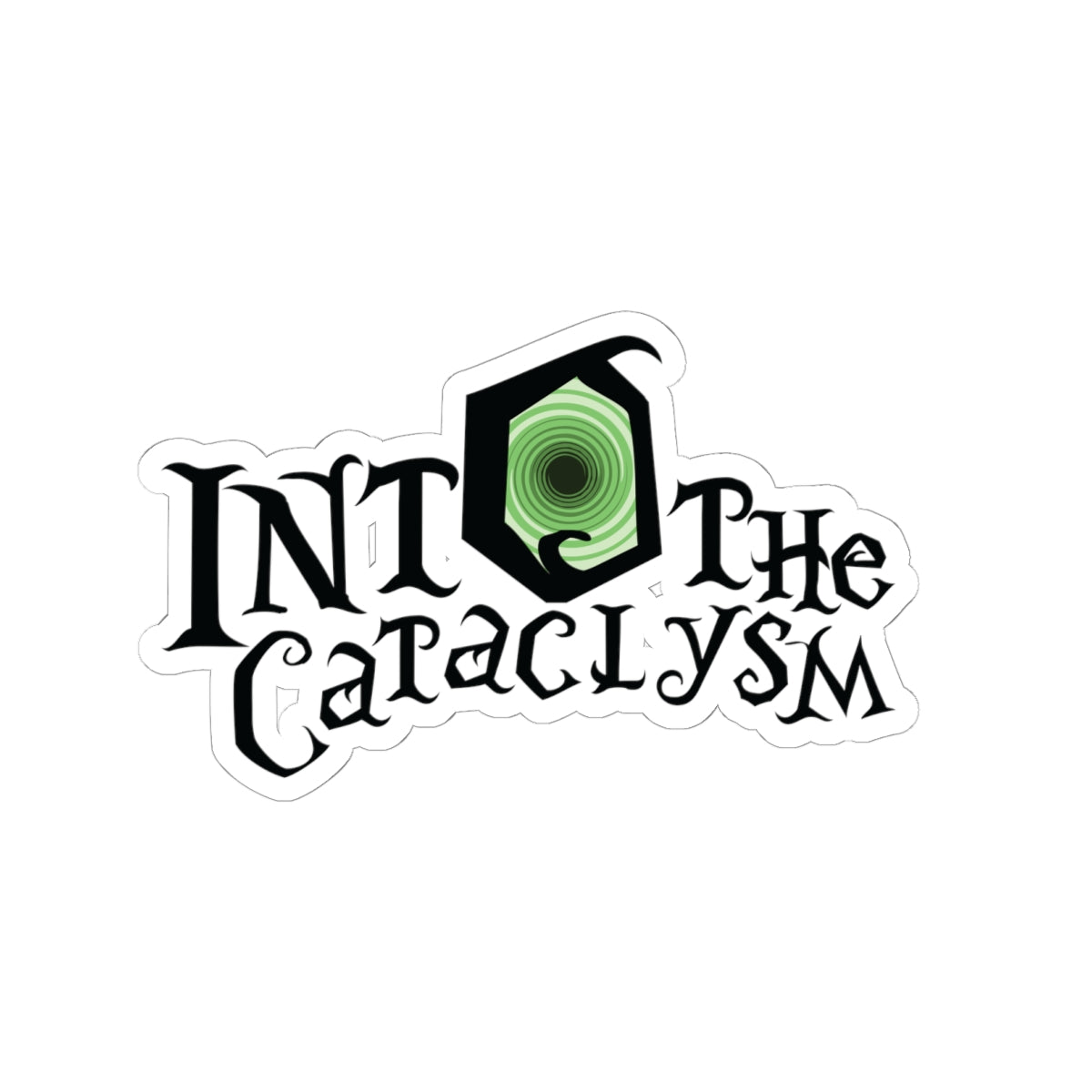 Into the Cataclysm Logo Sticker - Legends of Blood