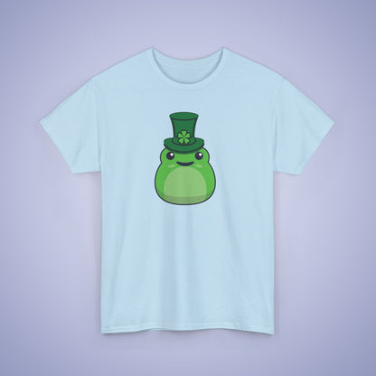 St Patrick's Day Graphic Tee Frog Lover Gift Unisex T Shirt