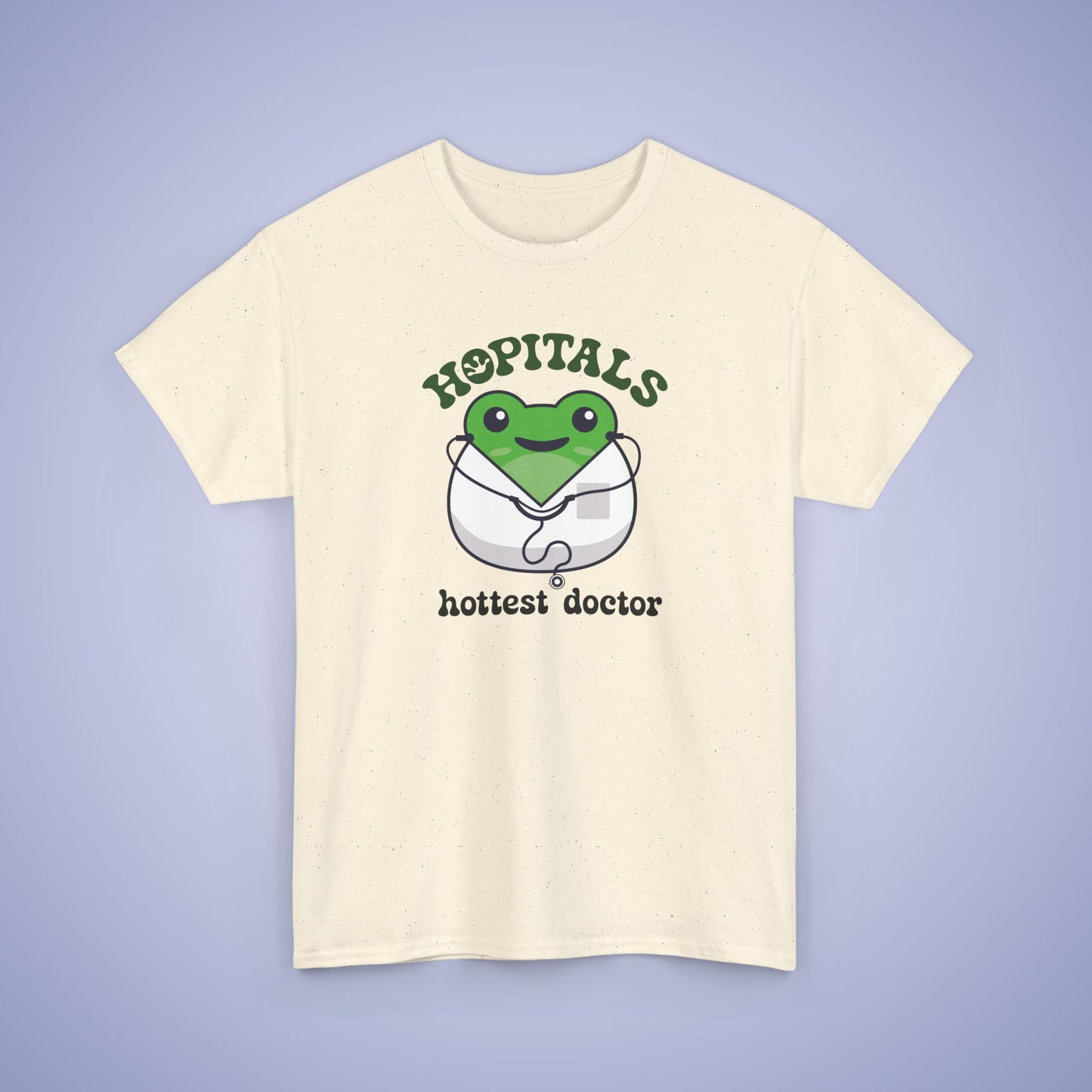 Hopitals Hottest Doctor Gift Graphic Tee Frog Lover Funny Unisex T Shirt