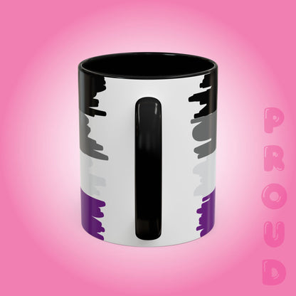 Asexual Paint Style Coffee Mug