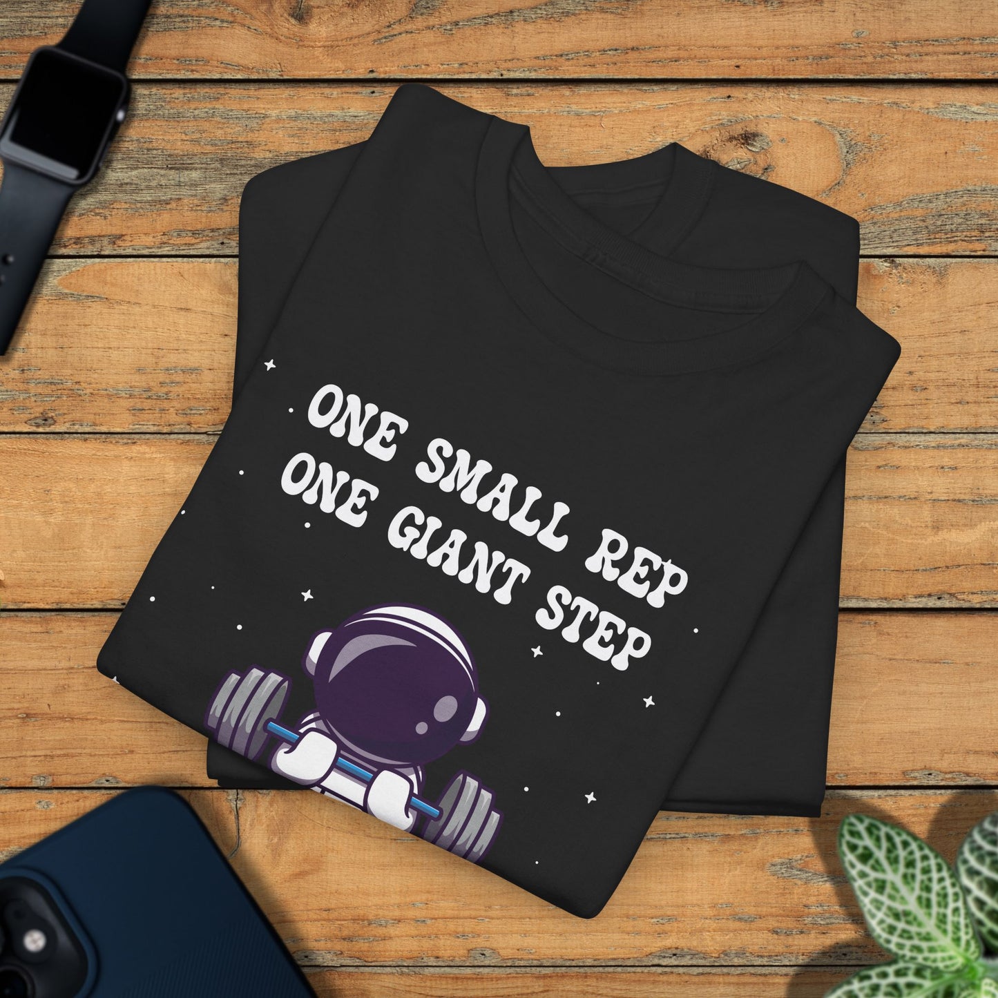 One Small Rep One Giant Step National Astronaut Day Unisex Graphic T Shirt