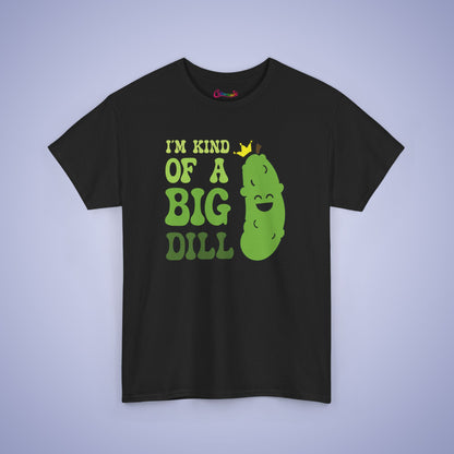 Im Kind of a Big Dill Pickle Lover Pickleball Tee Graphic Design T Shirt