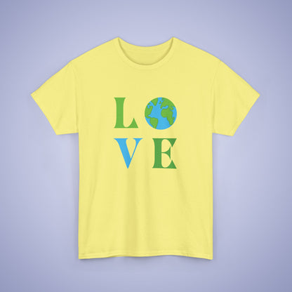 Love Earth Day Everyday Unisex Oversized T Shirt