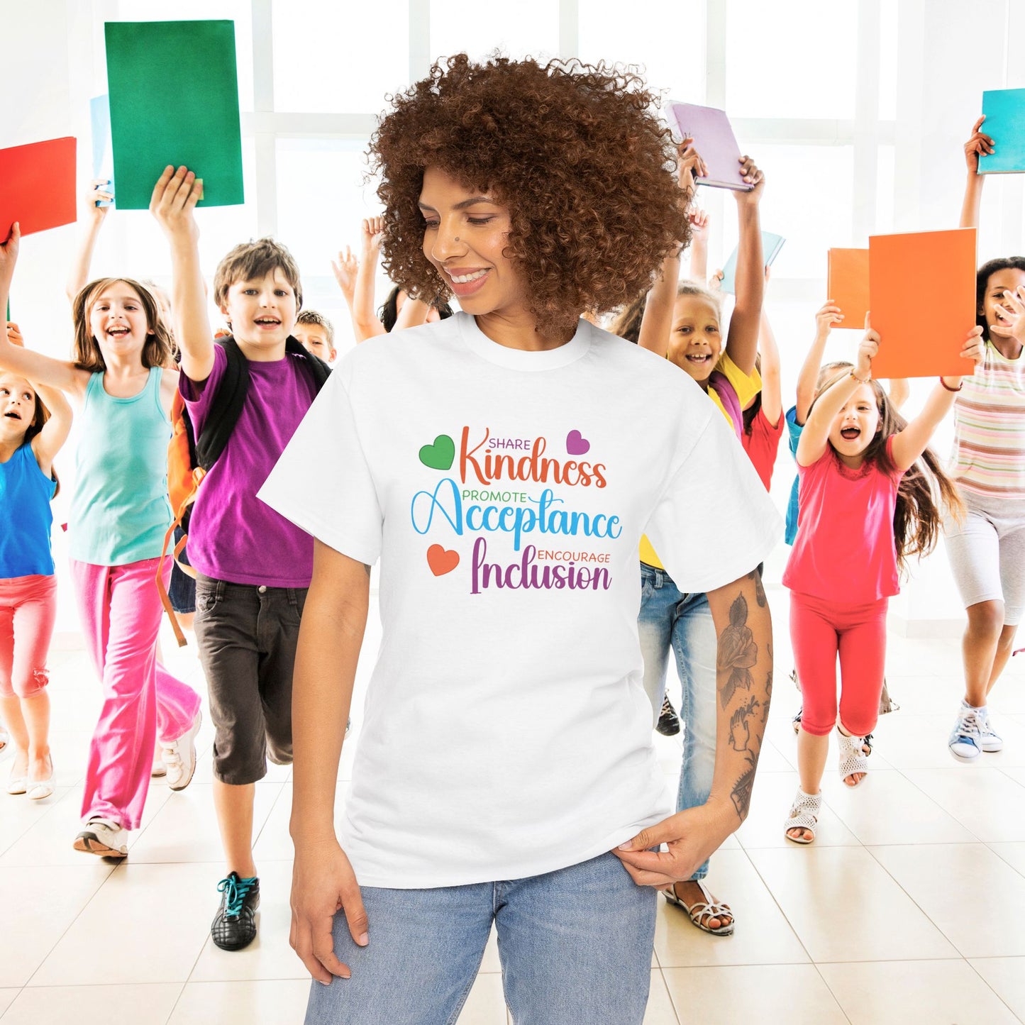 Share Kindness Unity Day Teachers T Shirt Unisex