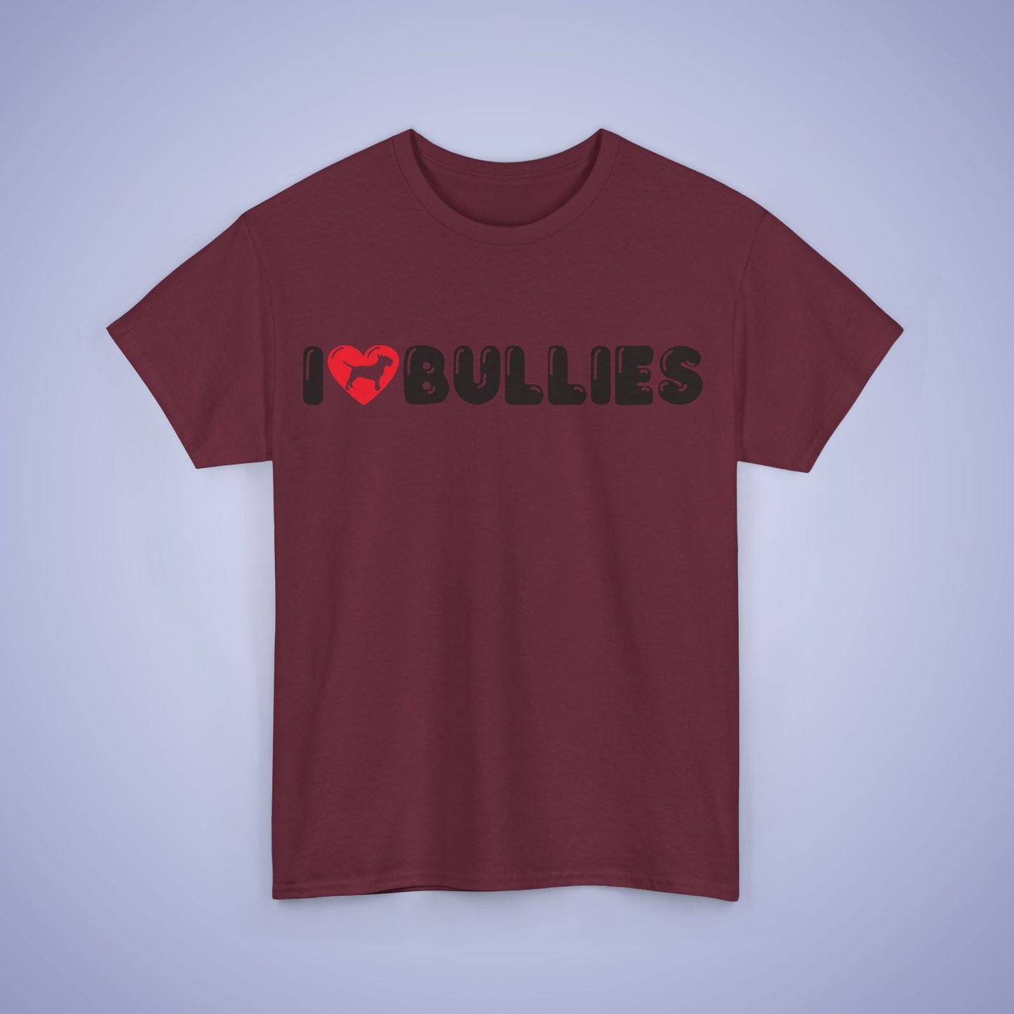 I Heart Bulldogs Unisex T-Shirt