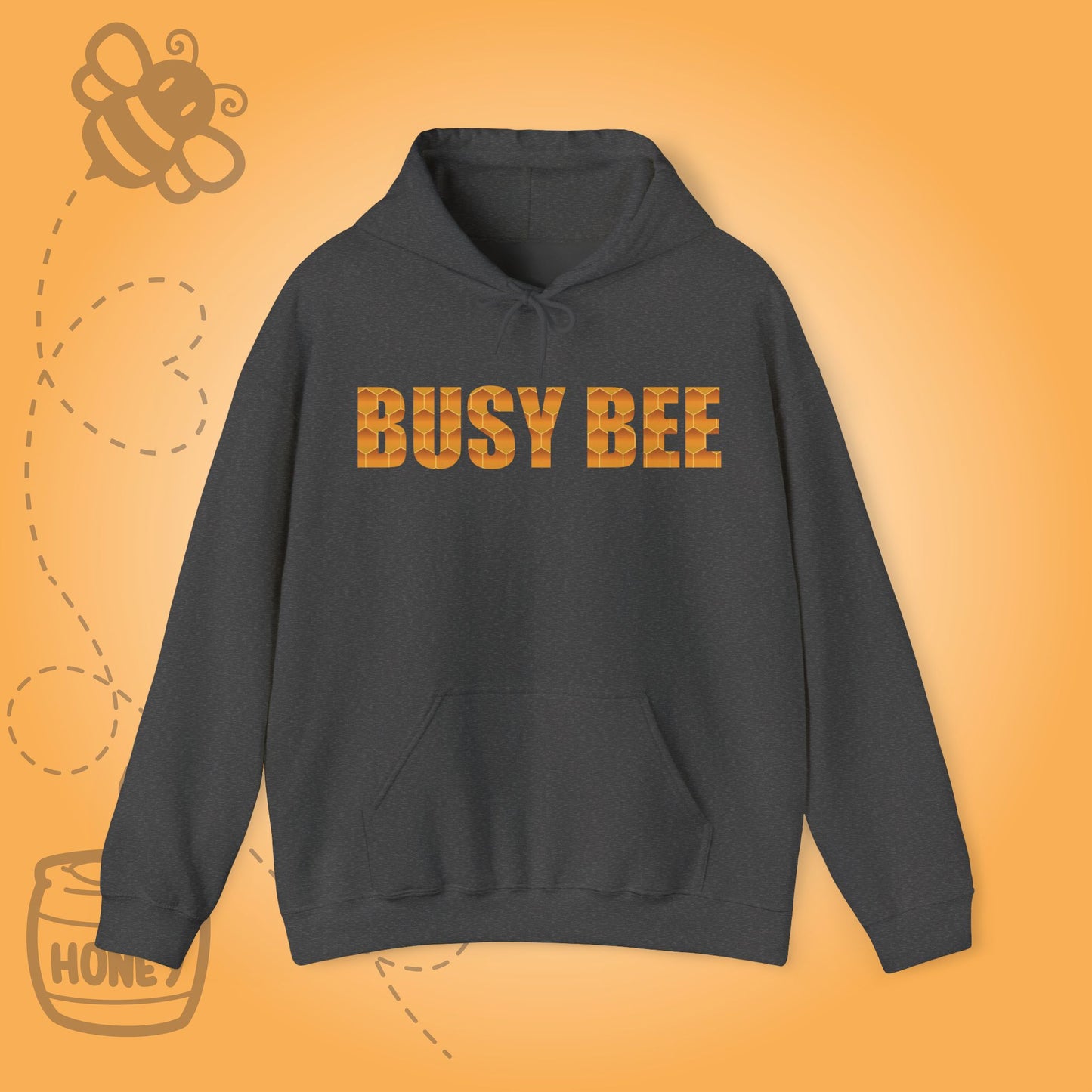 Busy Bee Unisex Hoodie Sweatshirt