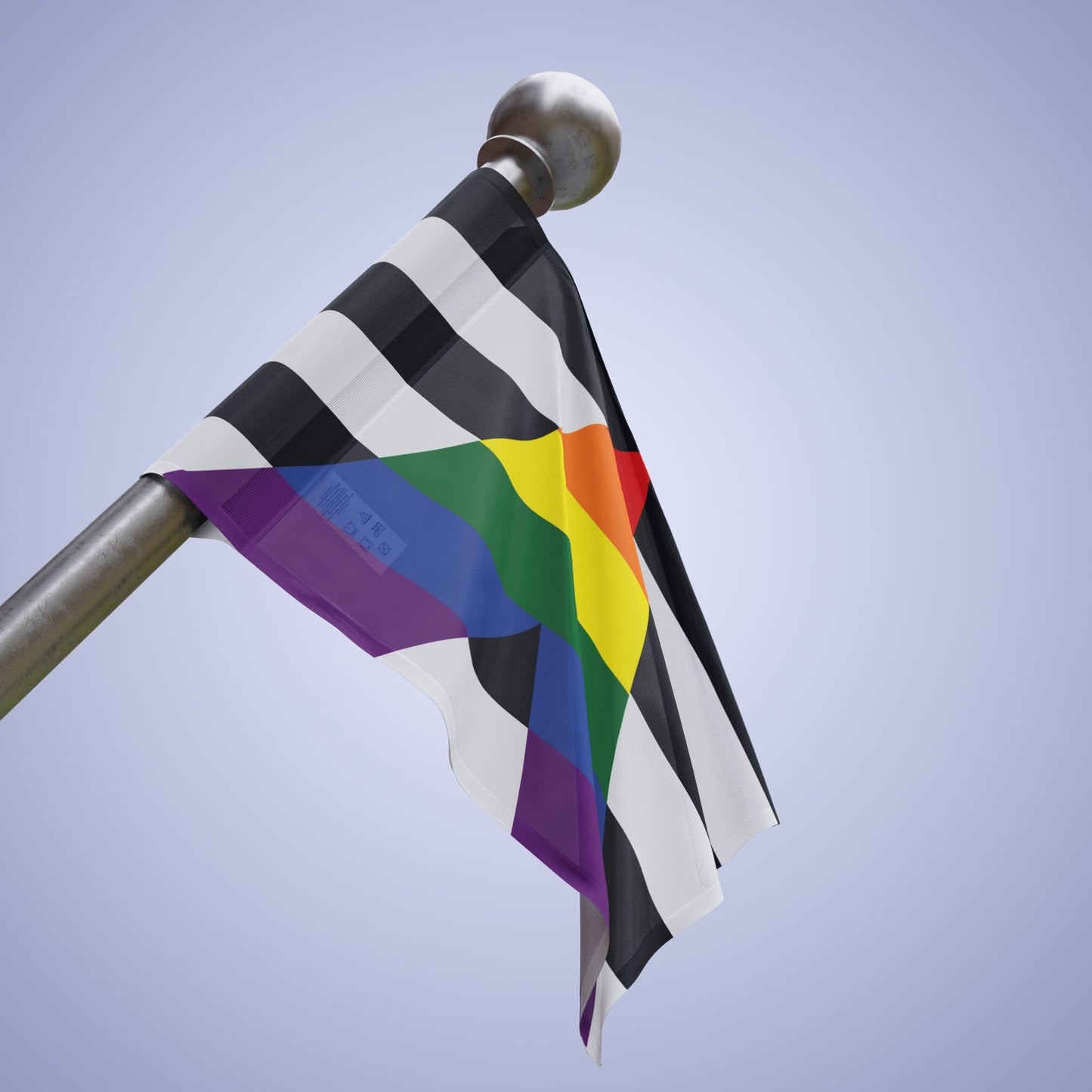 Straight Ally Pride Month Flag Banner Small Medium & Large