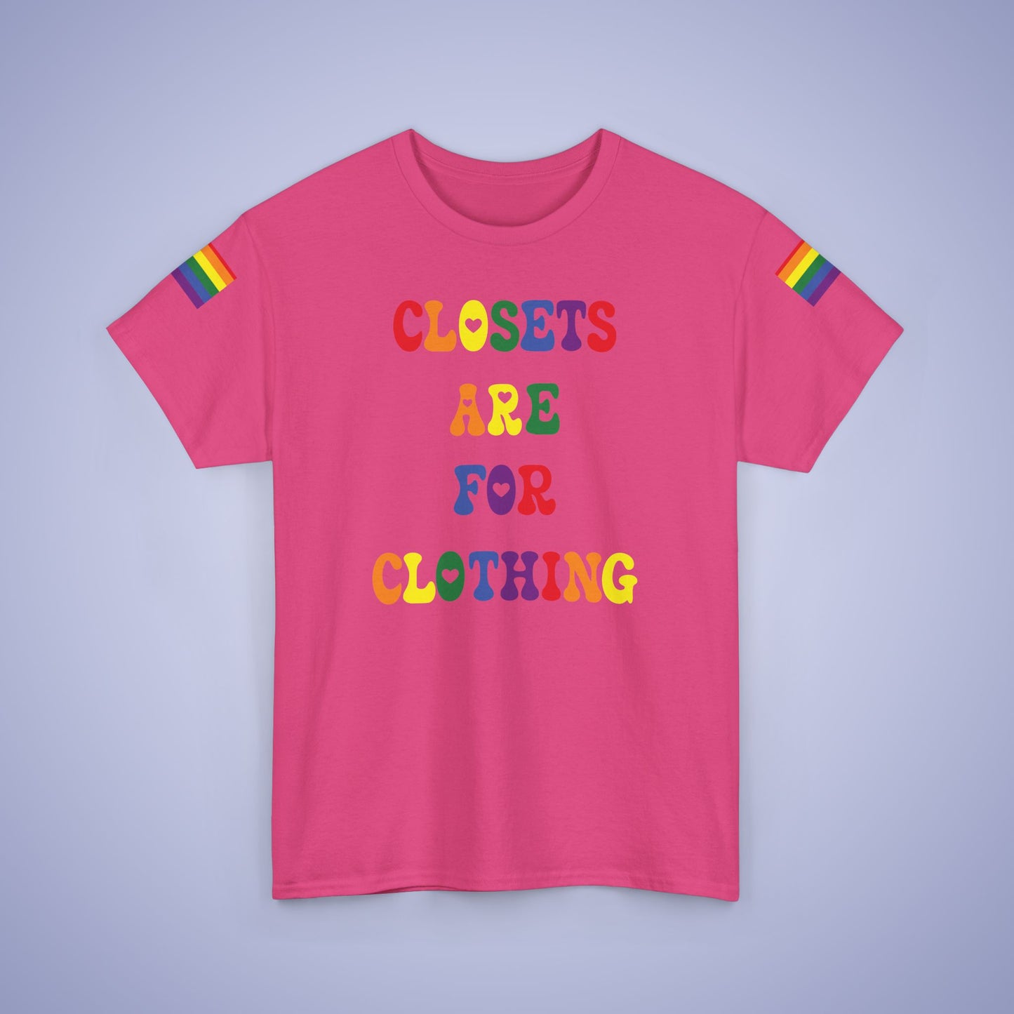 Closets are for Clothing LGBT Pride Month Matching  T Shirt Unisex