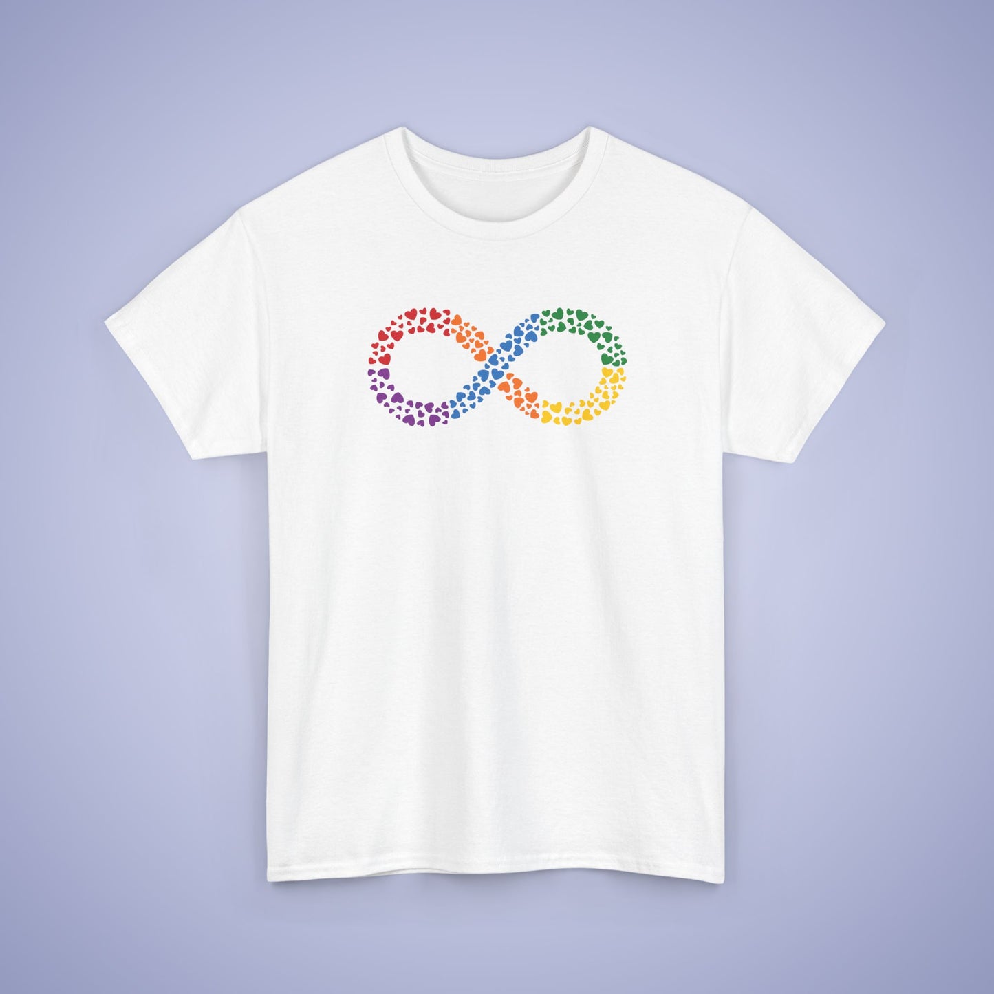 Infinity Heart Graphic Autism Awareness Unisex T Shirt