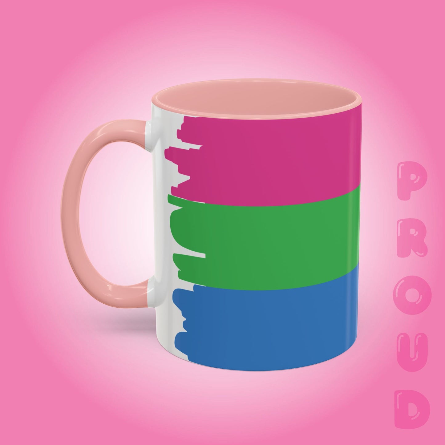 Polysexual Paint Style Coffee Mug