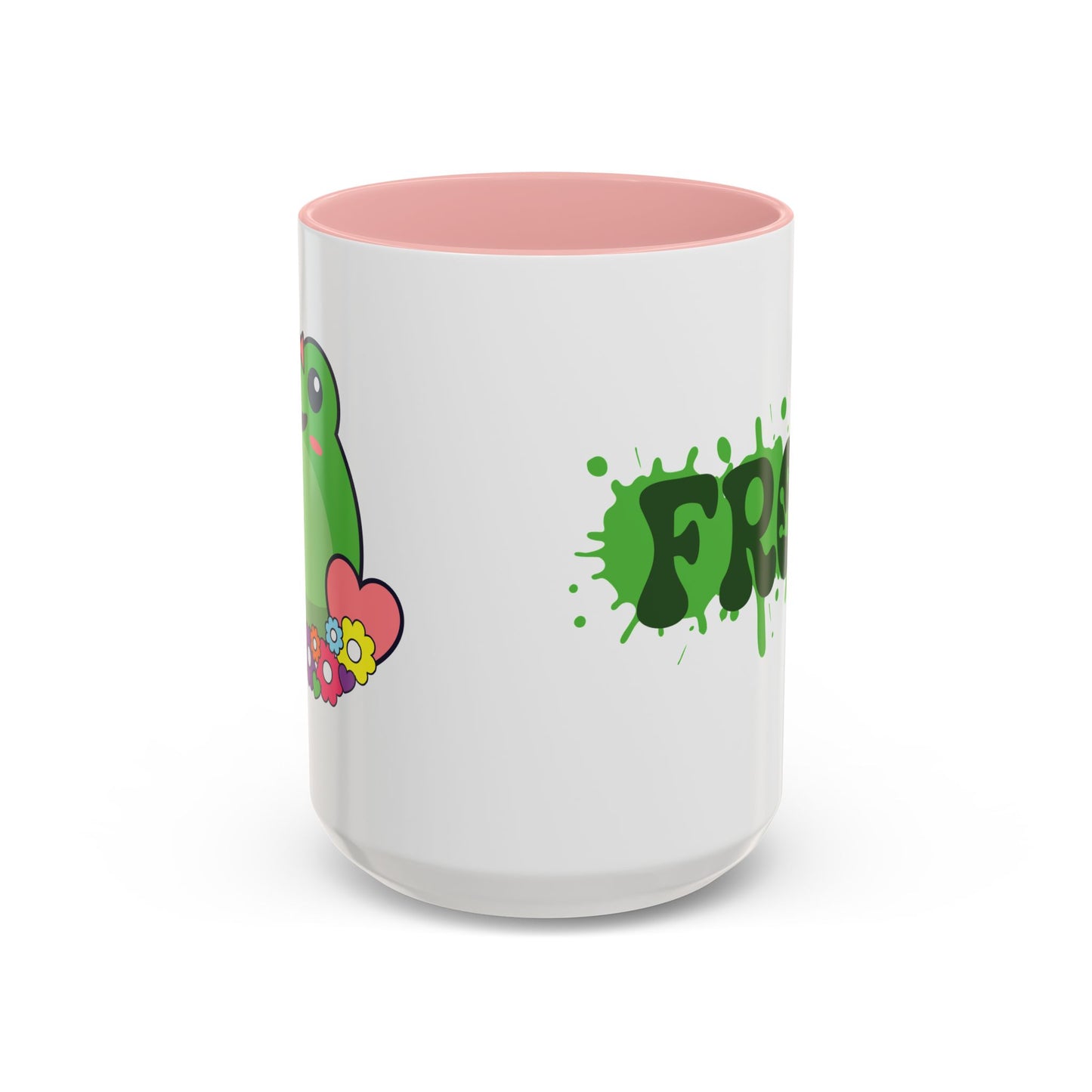 Flower Frog Lover Gift Coffee Mug Ceramic