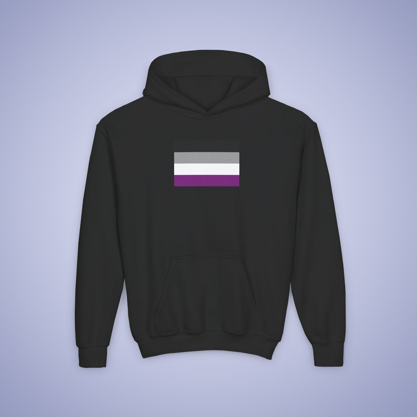 Asexual Flag Pride Kids Cotton Hoodie LGBTQ Pride Month