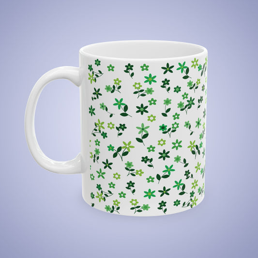 St Patricks Day Daisy Coffee Mug