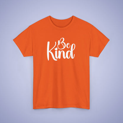Be Kind Script Text White Unity Day Teachers T Shirt Unisex