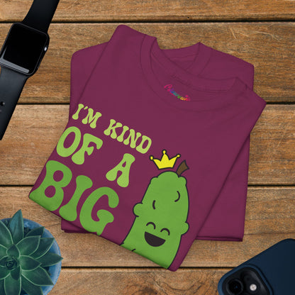 Im Kind of a Big Dill Pickle Lover Pickleball Tee Graphic Design T Shirt