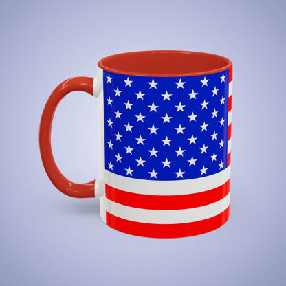 United States of America Flag Coffee Mug