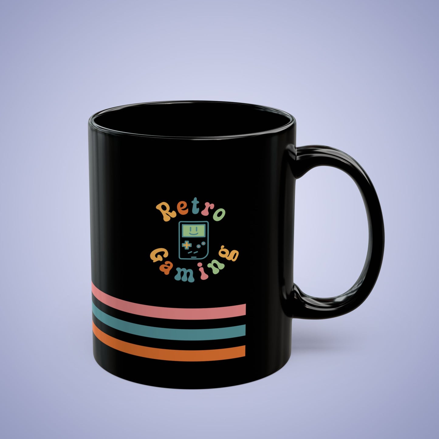 Retro Gaming Black 11oz or 15oz Coffee Mug Gamer Gift