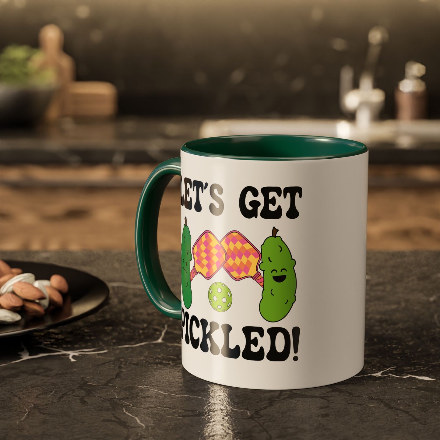 Lets Get Pickled Pickleball Mug | Fun Pickle Lover Gift Mug