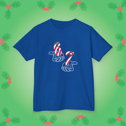 Candy Cane Christmas 67 Tee Fun Trending Kids Cotton T Shirt Six Seven Youth