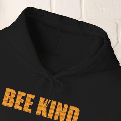 Bee Kind Sweet As Honey Honeycomb Word Art Design Hoodie Sweatshirt
